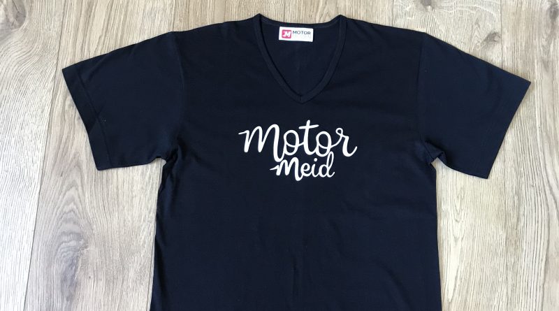 tshirt motormeid zwart