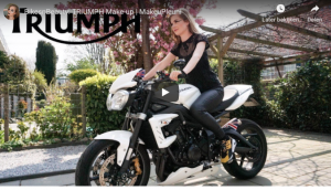 triumph bikes and beauty
