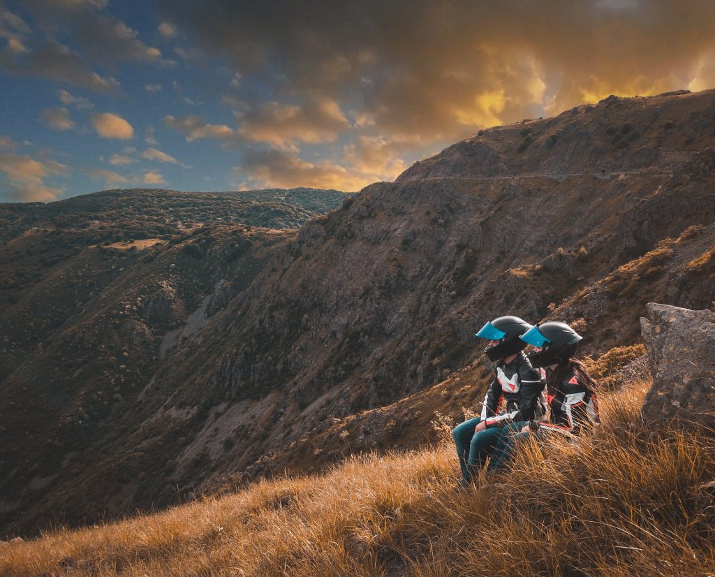 sunset bike