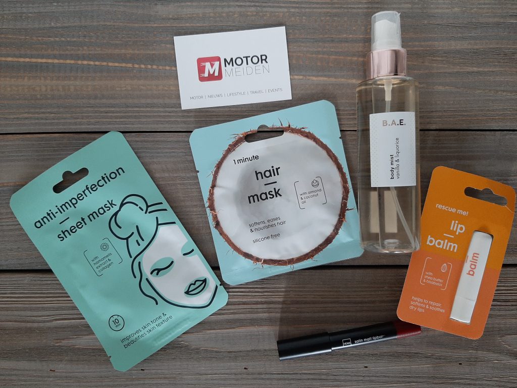 Afbeelding van de ontvangen producten van Hema Beauty