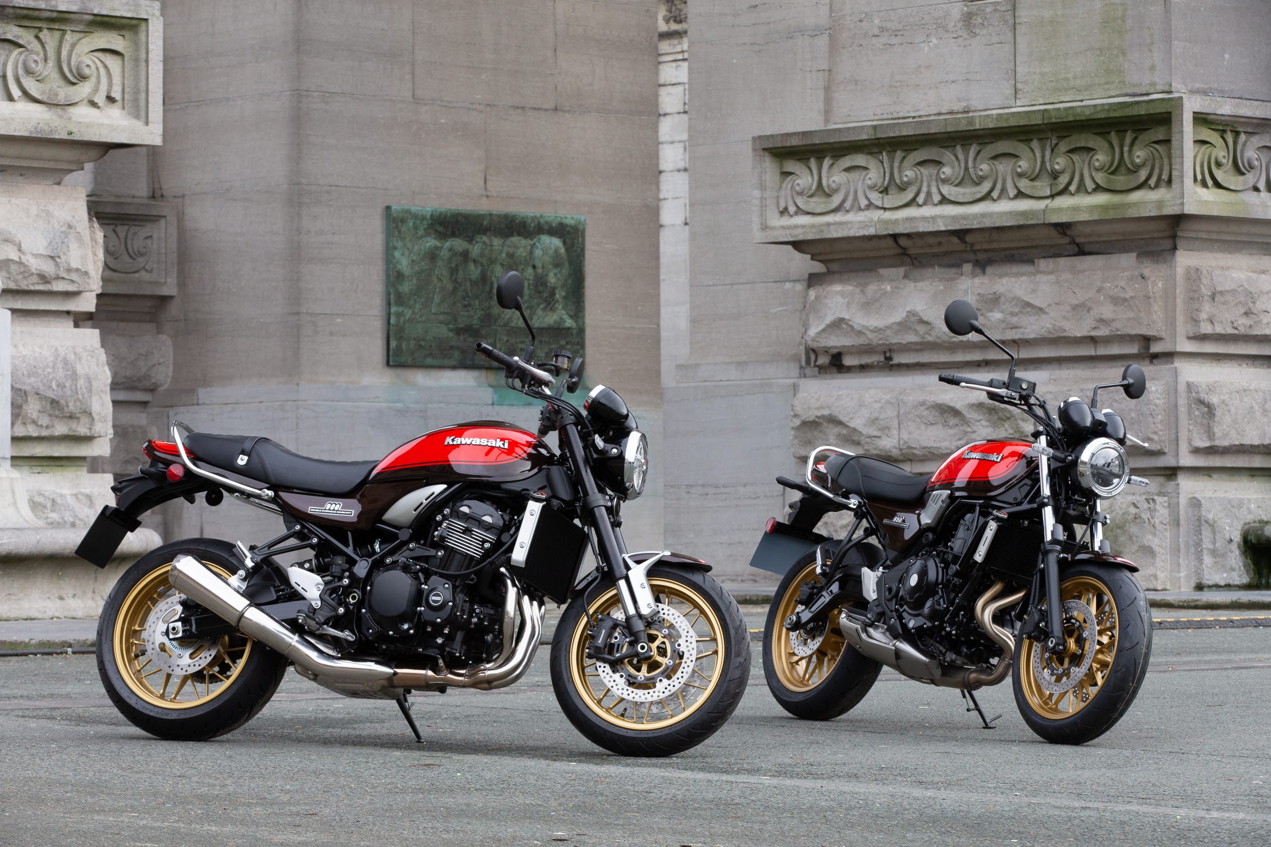 kawasaki Z900RS + Z650RS