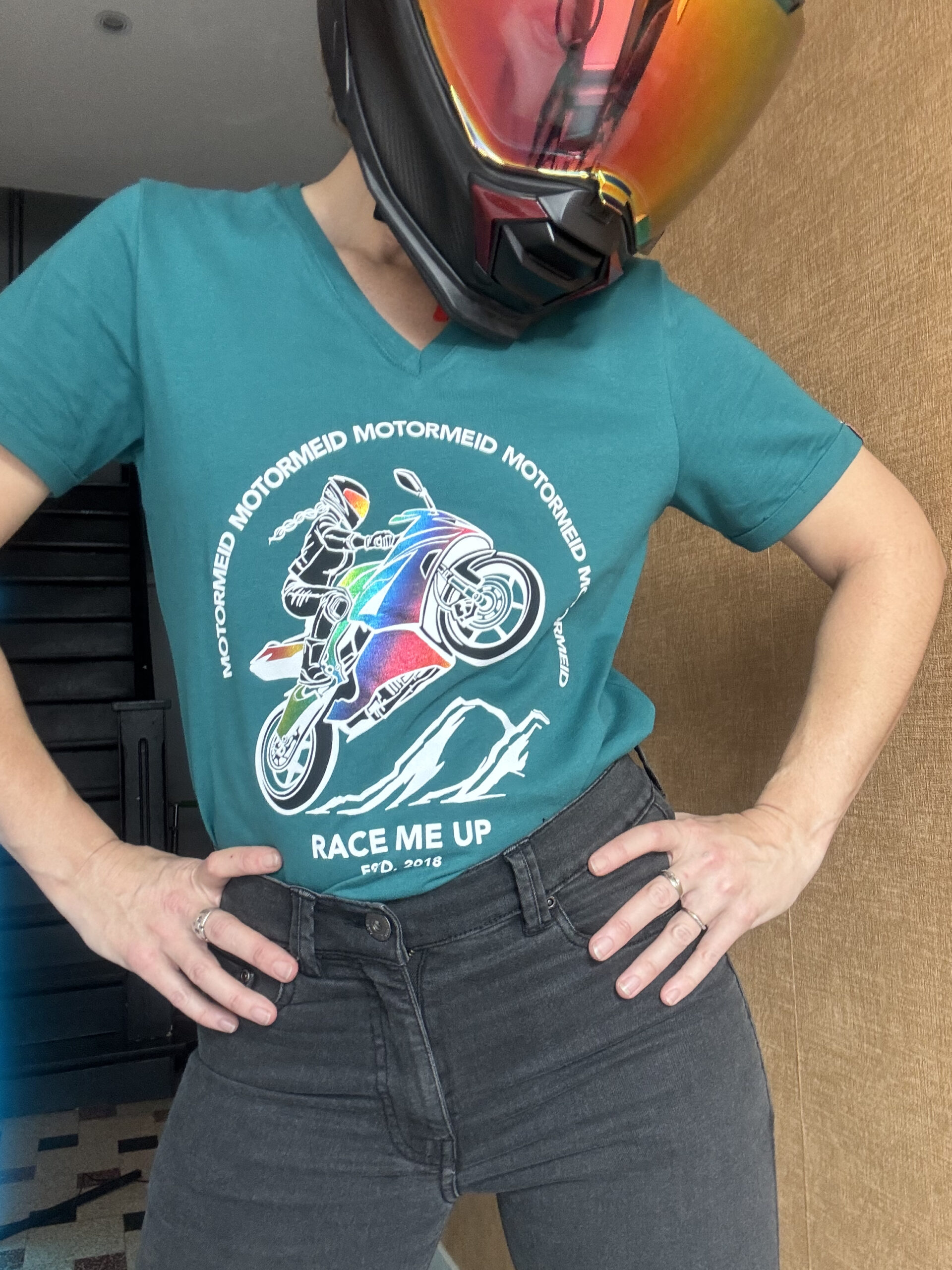 Clubshirt 2025 - RACE ME UP - Afbeelding 2