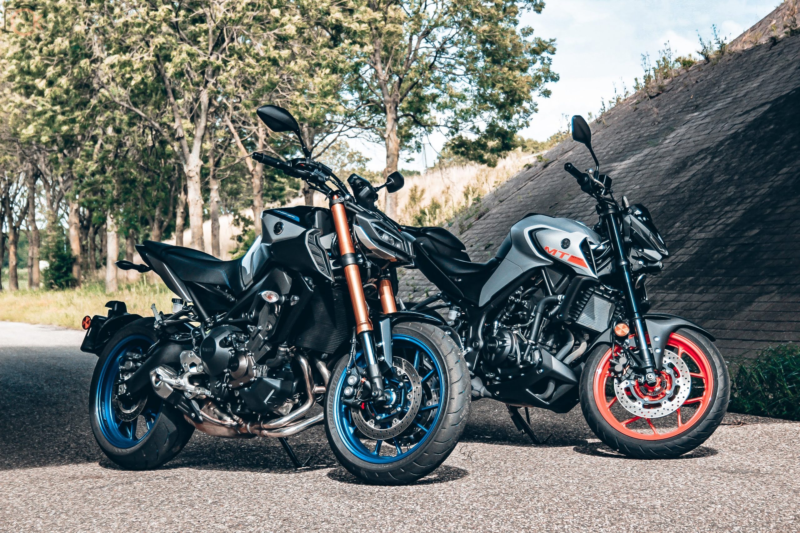 Yamaha MT-09 SP & Yamaha MT-03