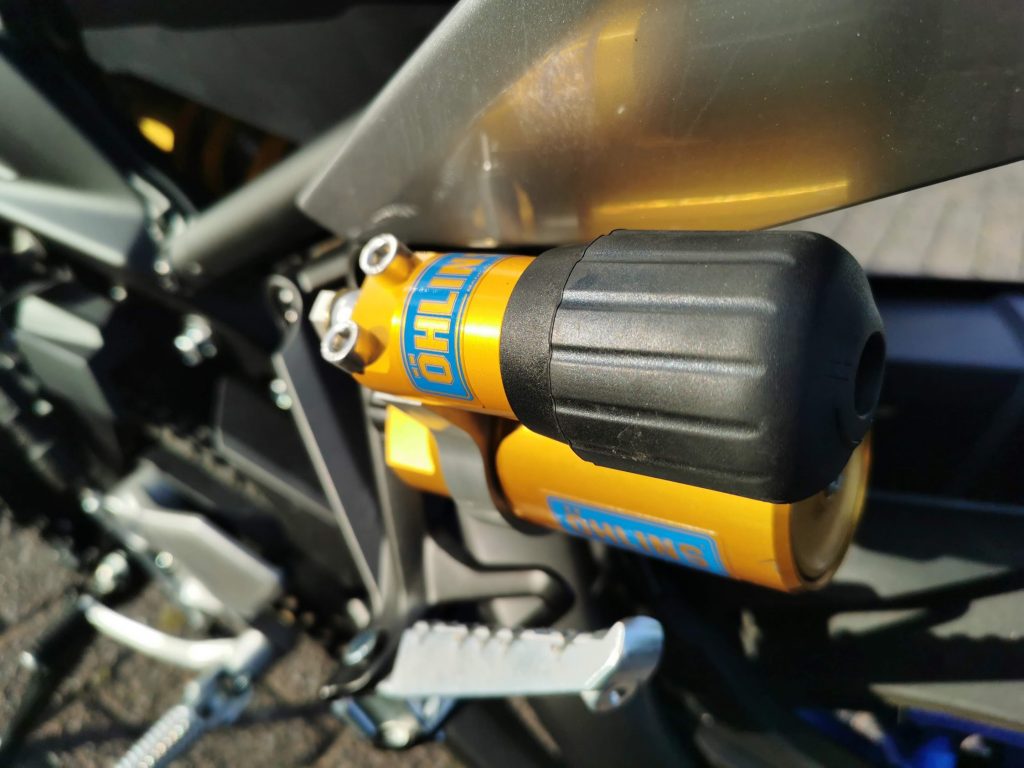volledig instelbare Öhlins achtershok